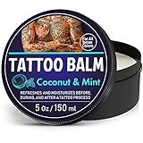 Colorful Tattoo Balm Aftercare Brightener for Old Tattoos, Soothing Cream for Tattooing, Moisturizer Tattoo Care Butter for Before Tattoo & After, Natural Tattoo Color Enhancement Aftercare Balm